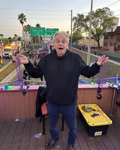 jerry springer instagram|jerry springer last photo.